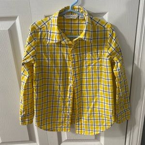 Janie & Jack button down shirt size 5 Boys